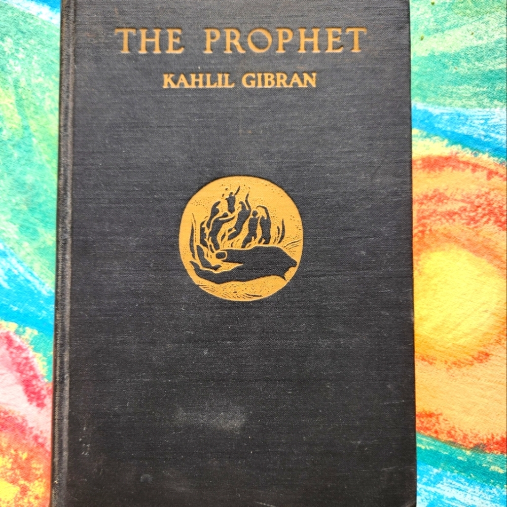 The Prophet by Kahlil Gibran 1935 printing